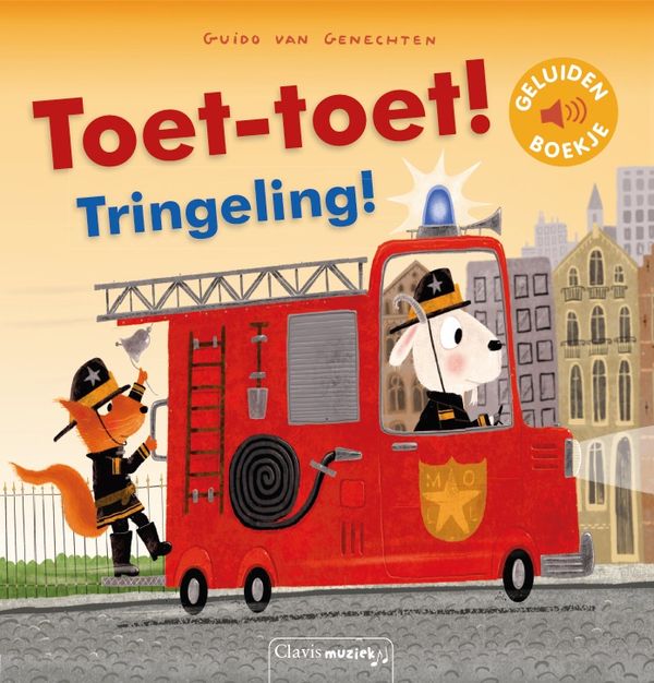 Clavis | Boek Toet Toet Tringeling Geluidenboekje