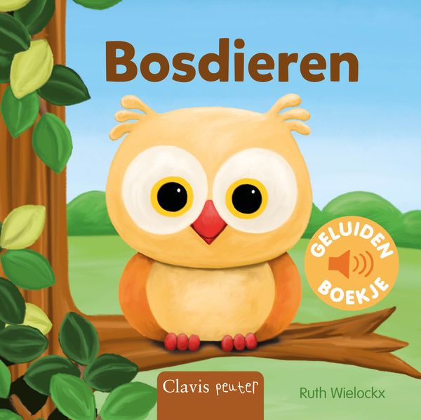 Clavis | Boek Bosdieren Geluidenboek