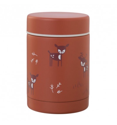 Fresk | Thermosfles Deer Food Jar All Over Hert 10cm