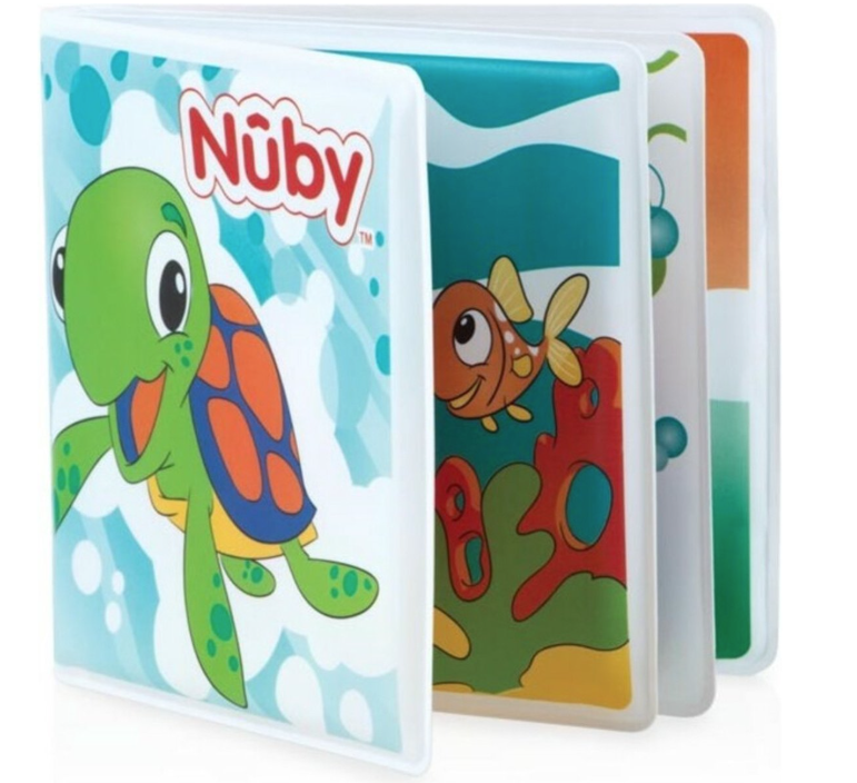 Nuby | Badspeelgoed Baby's Badboekje Waterdieren