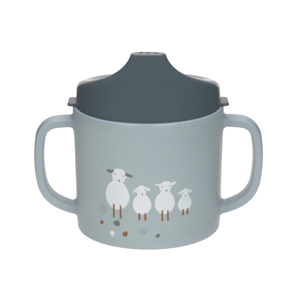 DRINKBEKER, 150 ml, blue, Tiny Farmer Sheep/Goose Cup, PP/Cellulose, handvatten, drinktuit, 1 stuk(s)