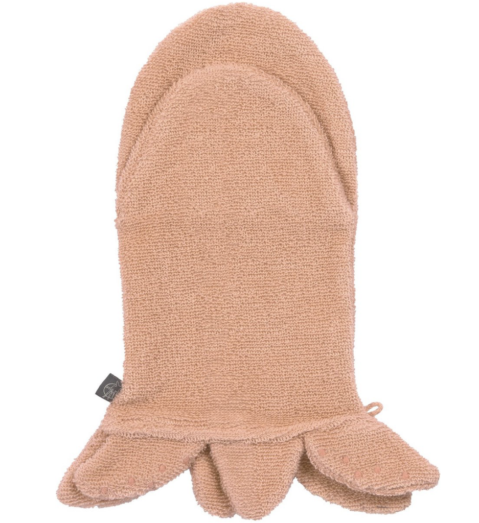 Laessig | Washandje Play Wash Glove Octopus Badstof Roze