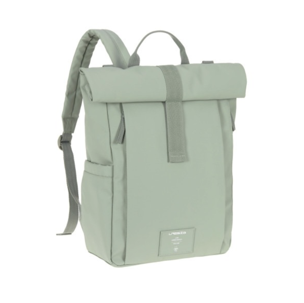 Laessig | Verzorgingstas Rolltop Up Backpack Silver Green