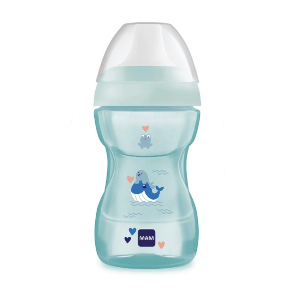 Mam | Drinkbeker Fun to Drink Cup Drinktuit Boy Blauw  270ml