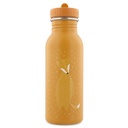 DRINKBEKER, 500ml, Mr. Fox, rusty orange, uni/print vos, alu, deksel, drinktuit, drinkfles, School (041)