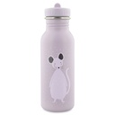 Trixie | Drinkfles Mrs. Mouse School Water drinking bottle paars 500ml  