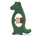 Trixie | Houten Rammelaar Mr. Crocodile Groen 11x5x1.5cm