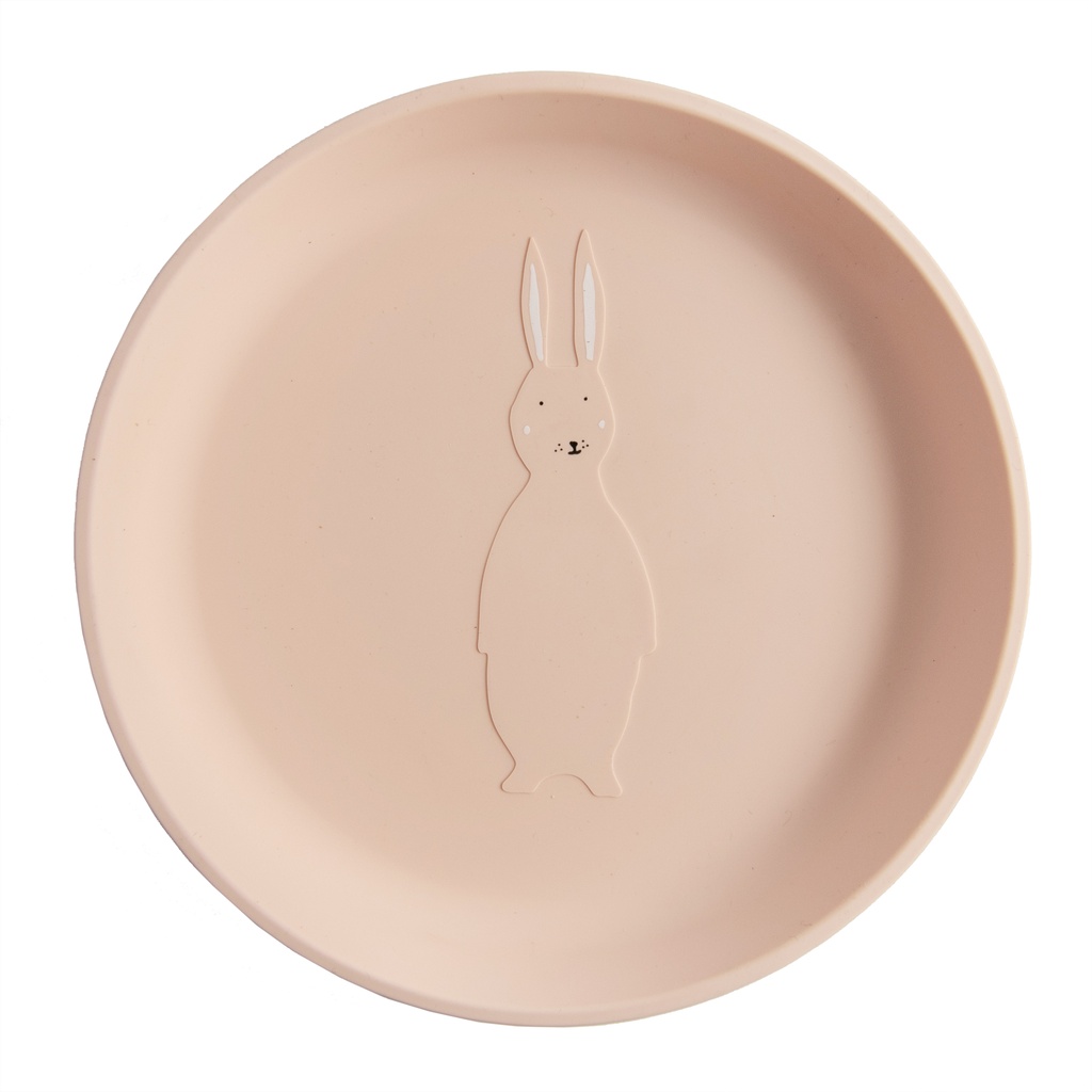 Trixie | Plat bord Mrs. Rabbit Mealtime Plate roze 