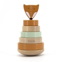 Trixie | Stapelpyramide Mr. Fox Playtime Stacking toy oranje/bruin 