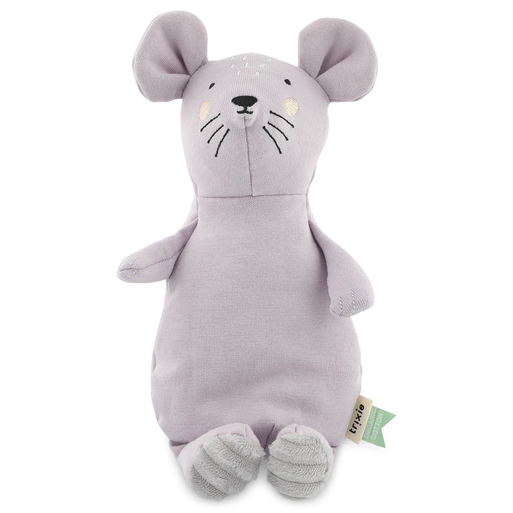 PLUCHE KNUFFEL, H26 cm, Mrs. Mouse, Plush Toy Small, muis, uni, textiel, vanaf 0 maand, Playtime (025), 2023-2024