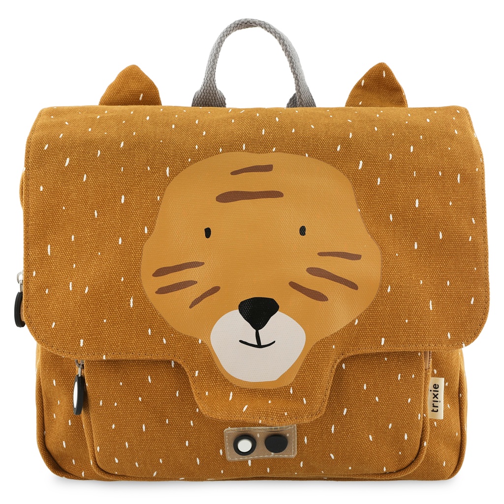 Trixie | Boekentas Satchel Mr. Tiger School bruin 