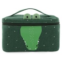 KOELTAS, Thermische lunchtas, Mr. Crocodile School, 14x14cm, groen