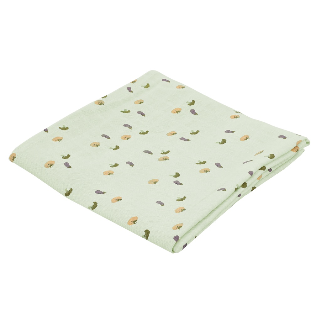 Trixie | Tetra doek Friendly Vegetables groen/multikleur 110x110cm