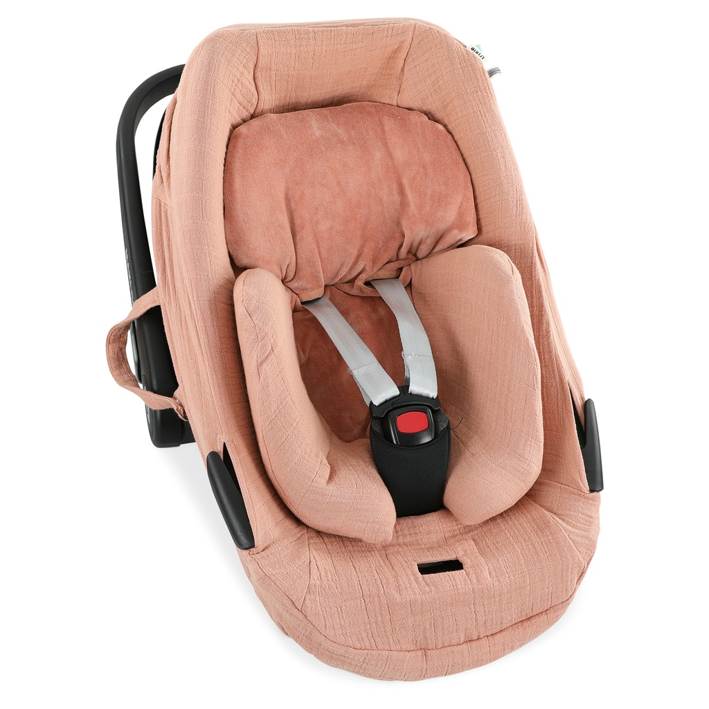 Trixie | Autostoel Hoes Bliss Coral Groep 0+ Maxi-Cosi Pebble 360