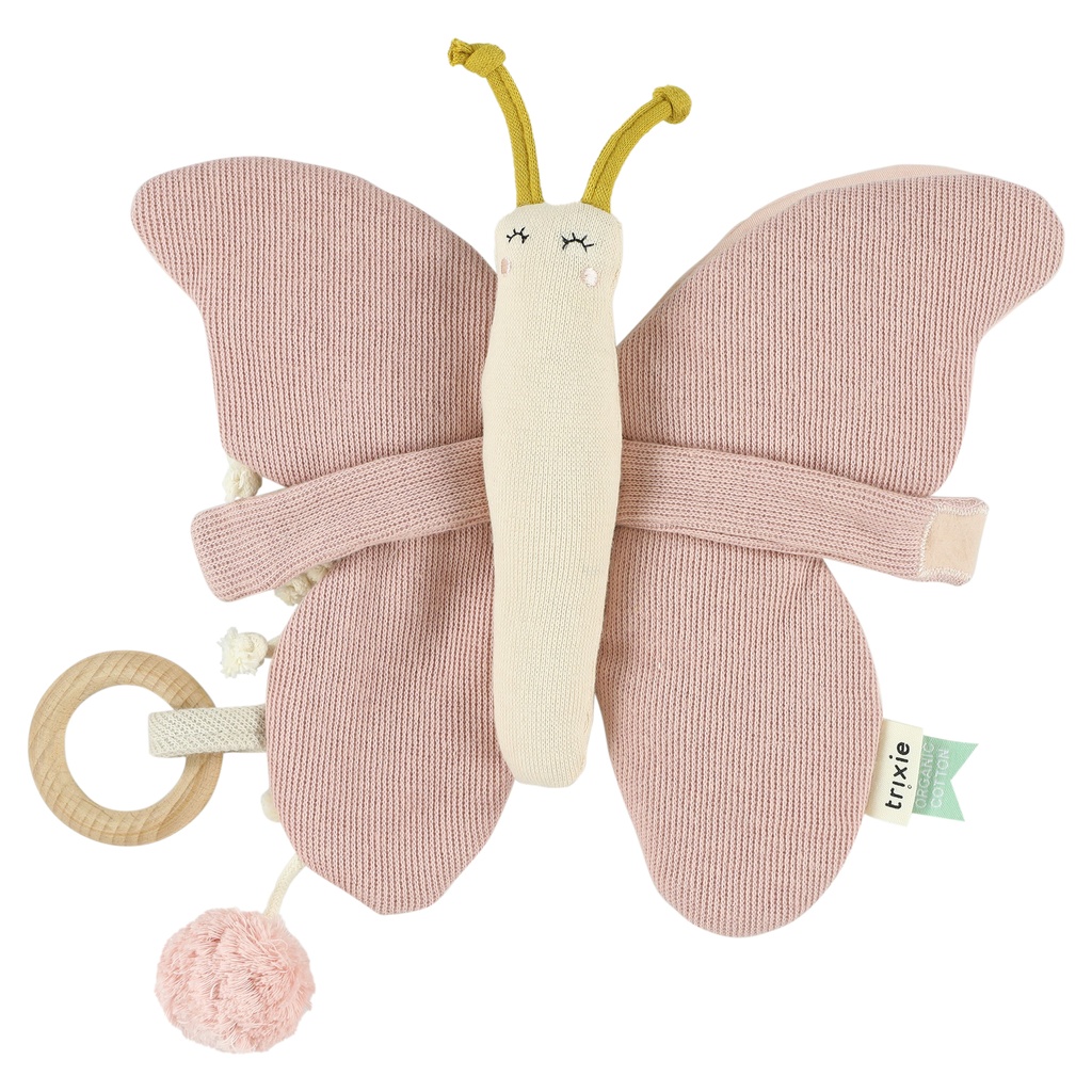 Trixie | Speelgoed voor het park Activity Book Butterfly roze/ecru 