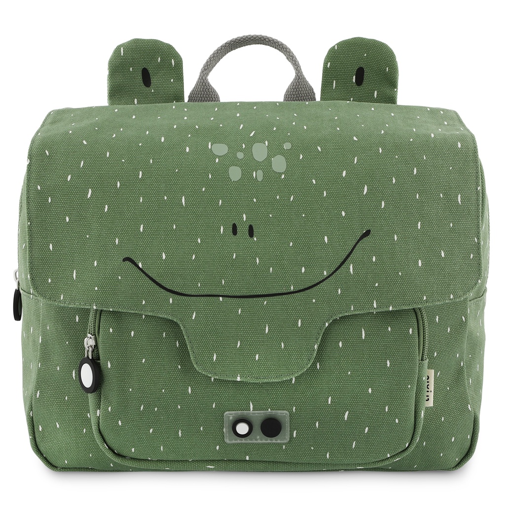 Trixie | Boekentas Mr. Frog Groen 8.5l 31.5x11.5x25.5cm