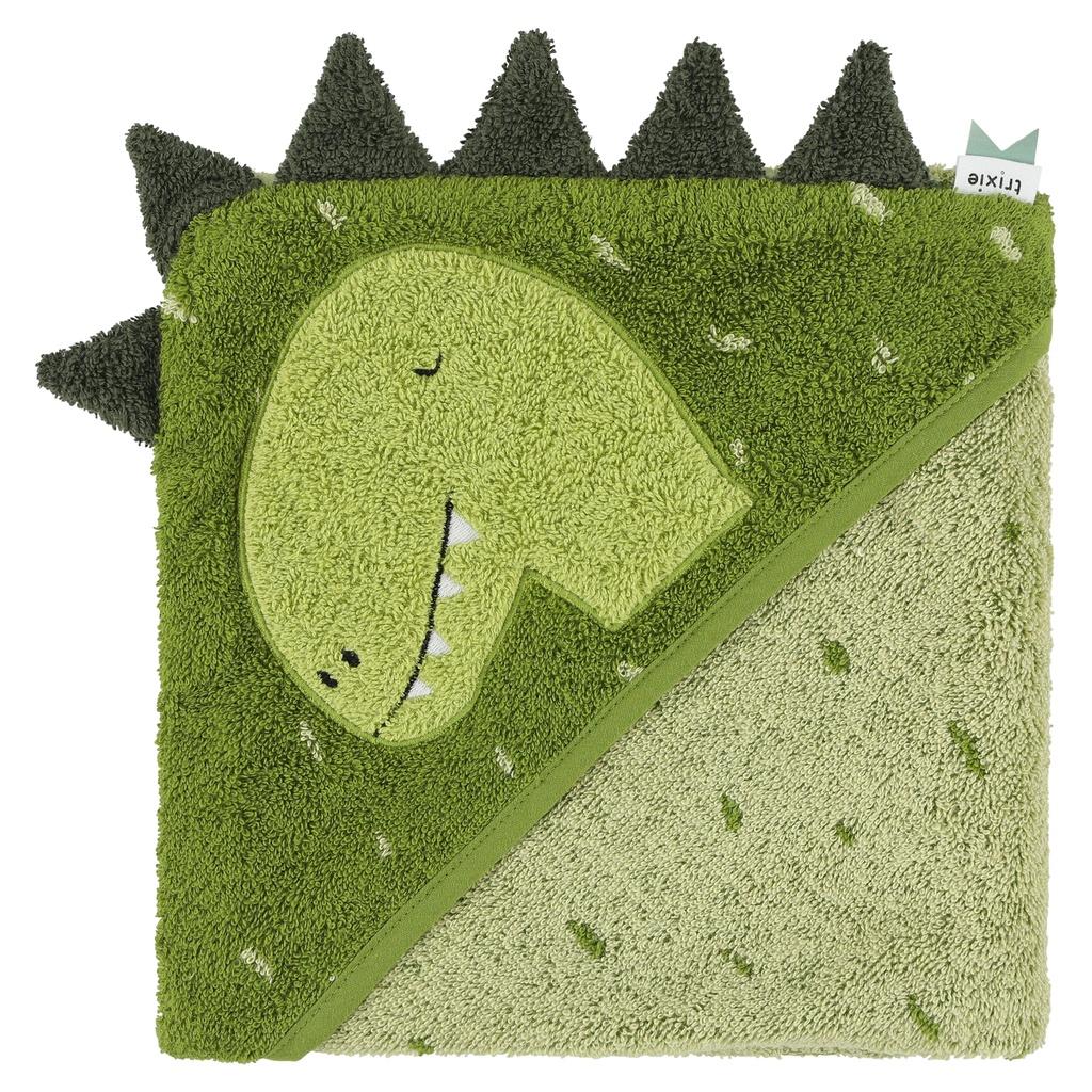 Trixie | Badcape Mr. Dino Groen 75x75x0cm