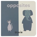 Trixie | Doeboek Boek Met Tegenstellingen Multikleur 13x13x1.3cm 