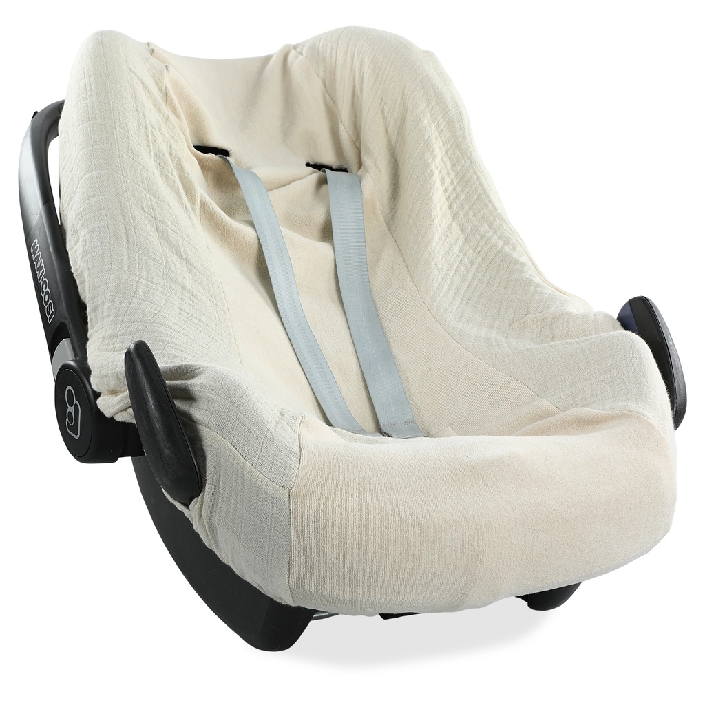 Trixie | Autostoel Hoes Bliss Beige Groep 0+ Maxi-Cosi