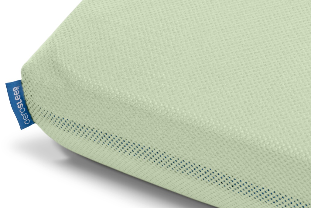 Aerosleep | Hoeslaken Fitted Sheet Sleep Safe olive 60x120cm  