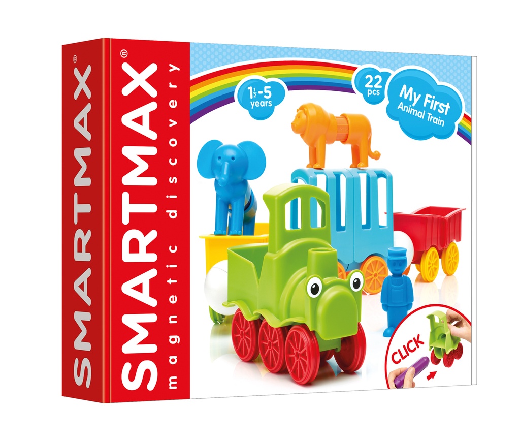 SmartMax | Magnetisch Speelgoed My First Animal Train +18M