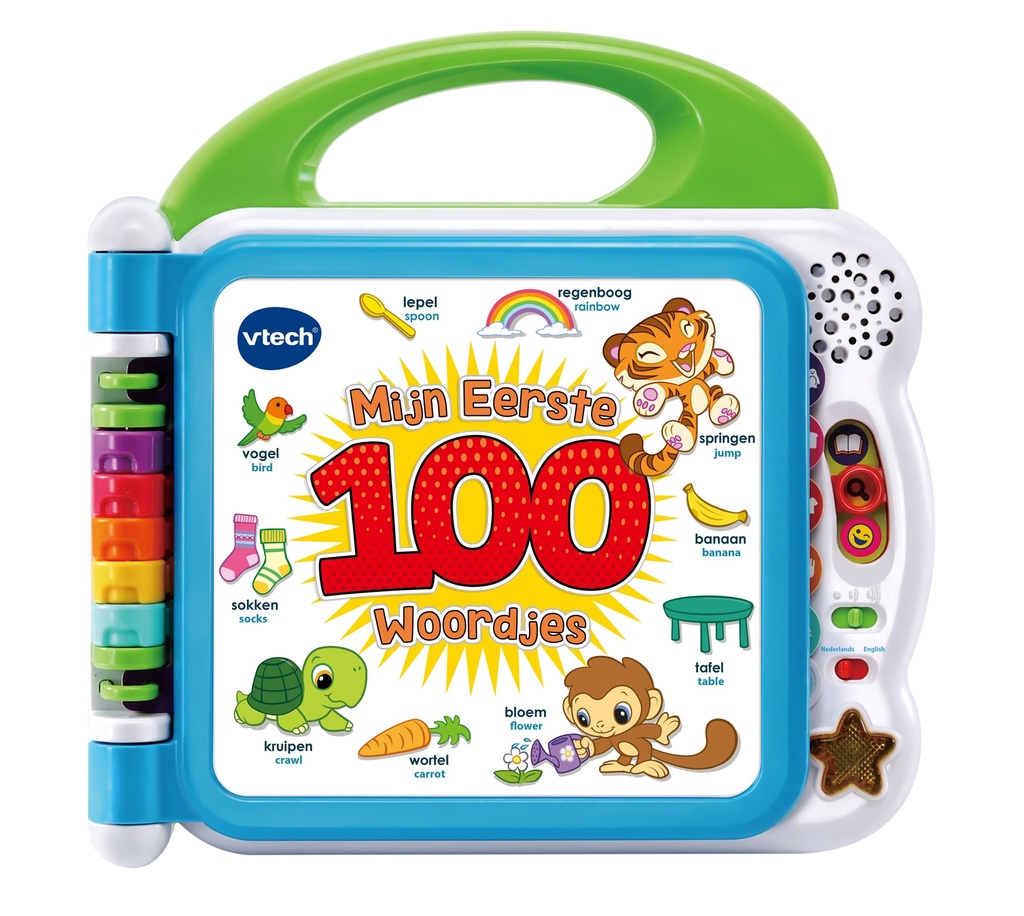 Vtech | Interactief Boek Mijn Eerste 100 Woordjes