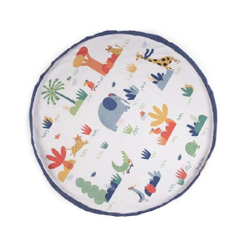 Play&Go | Opbergzak Storage Bag & Playmat Double Print Moulin Roty