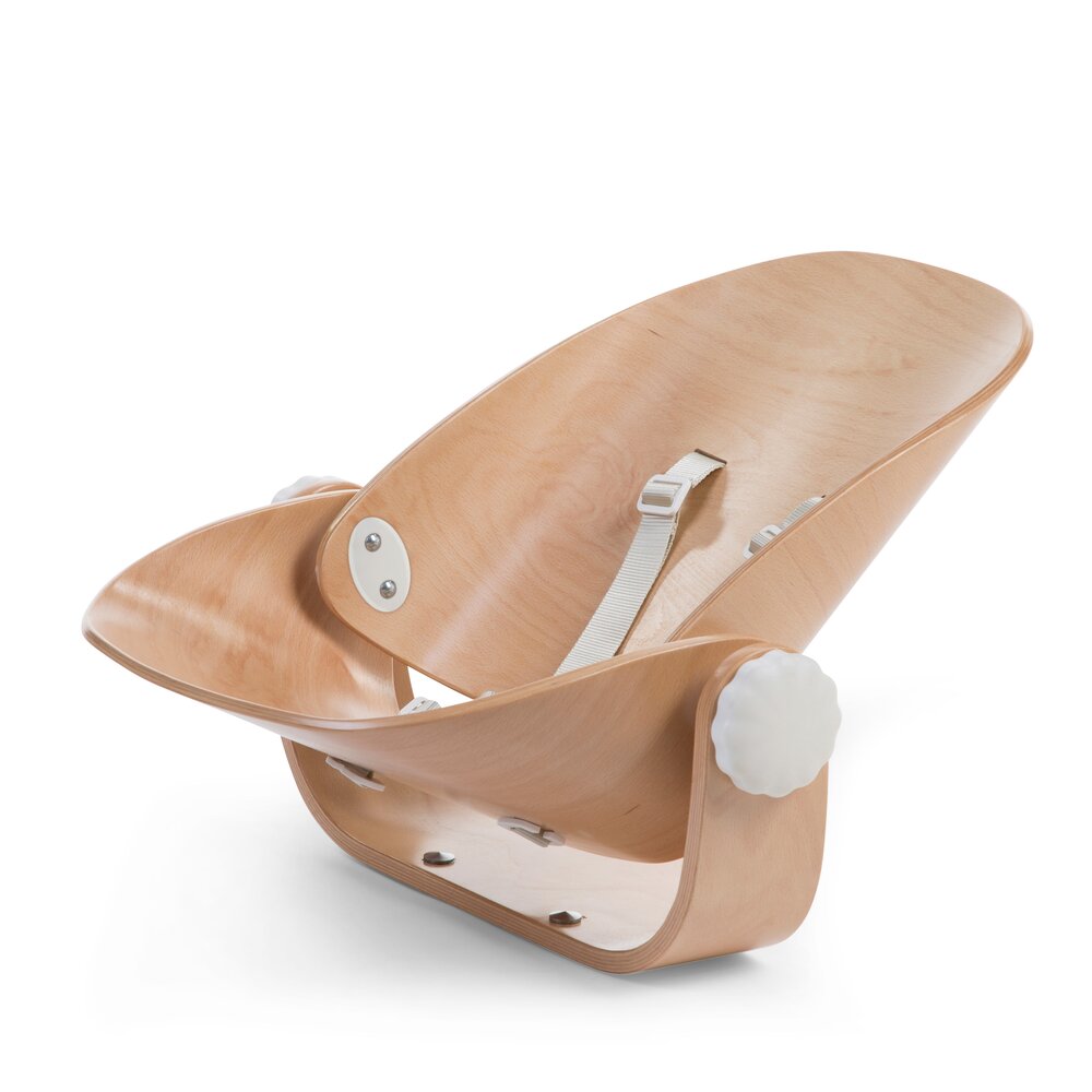 RELAX, vr Evolu 2/One.80°, Evolu Newborn Seat, naturel/wit, wit/bruin, hout/kunststof, vr eetstoel