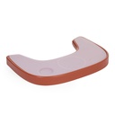 EETBLAD, ABS, rust, bruin-rood, vr eetstoel 2/Evolu ONE.80°/Evowood, afm: 34x50x5 cm, incl silicone placemat