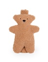 GORDELBESCHERMER, teddy beige, Seatbelt Cushion, bruin, uni, geschikt voor autogordel, Universeel model, 1 stuk(s)