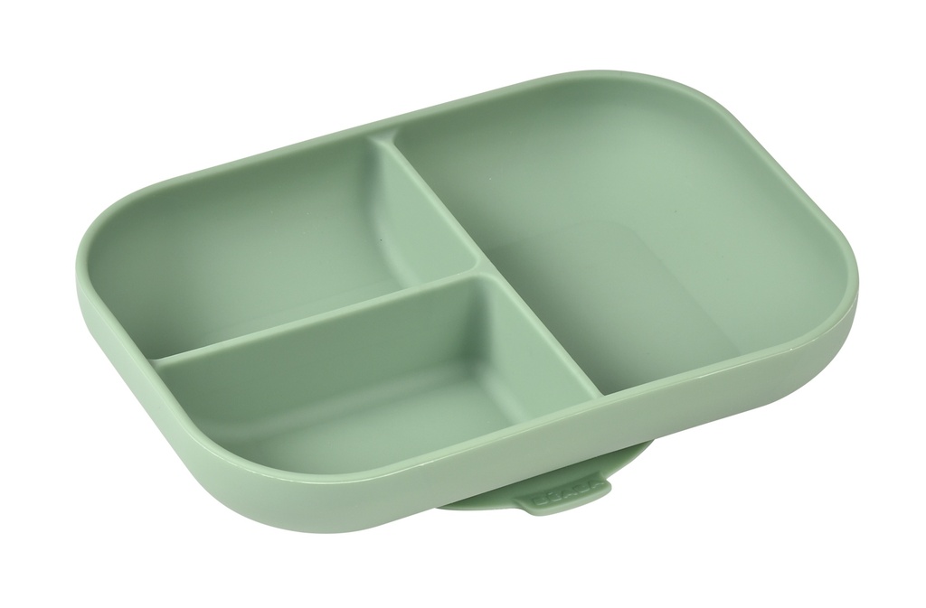 Beaba | Plat Bord met Zuignap Sage Green