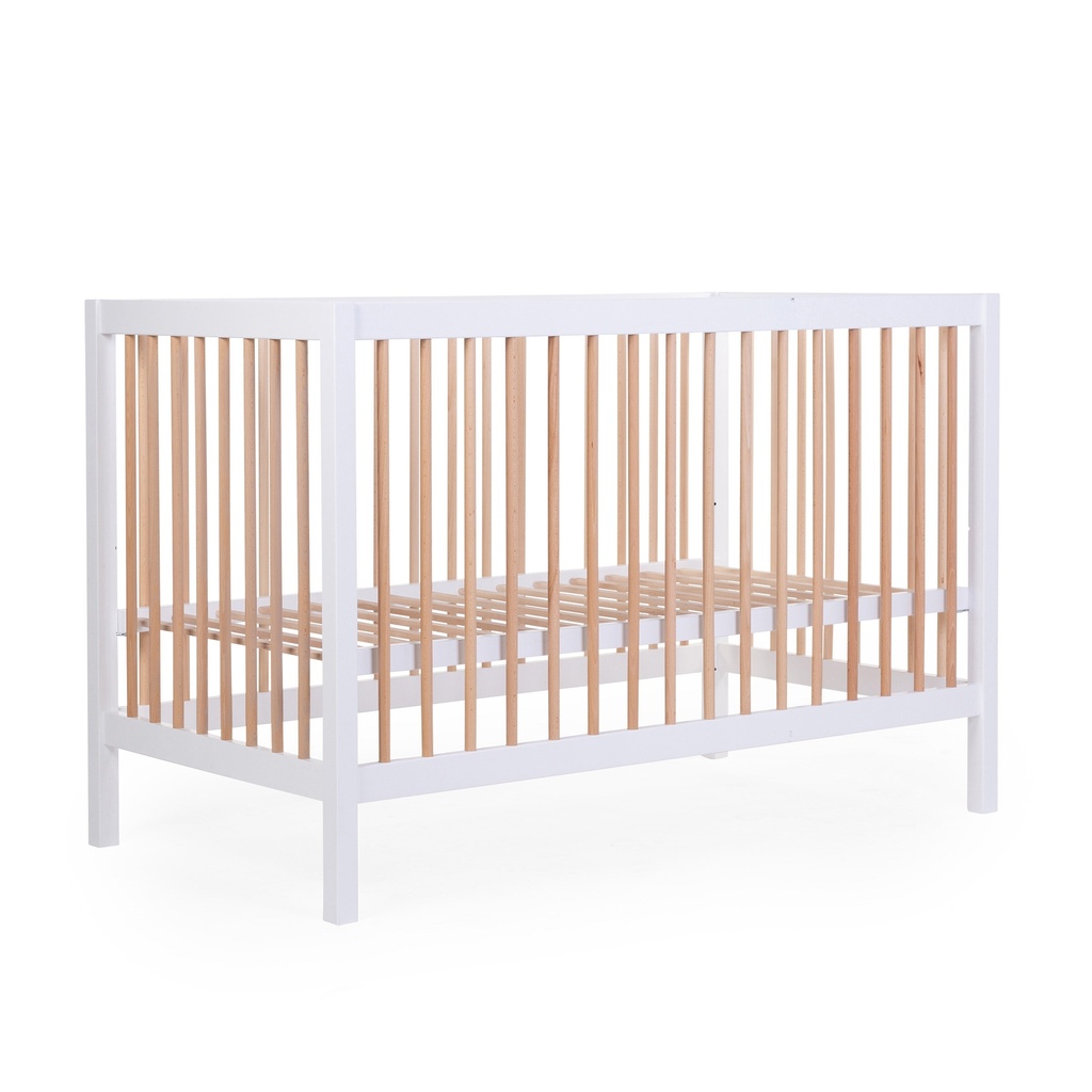 Childhome | Bed 60x120cm BE97 white/naturel