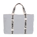 VERZORGINGSTAS, Family Bag, offwhite, Canvas, uni/print Family Bag, reistas zonder luiermat, Signature, 2023