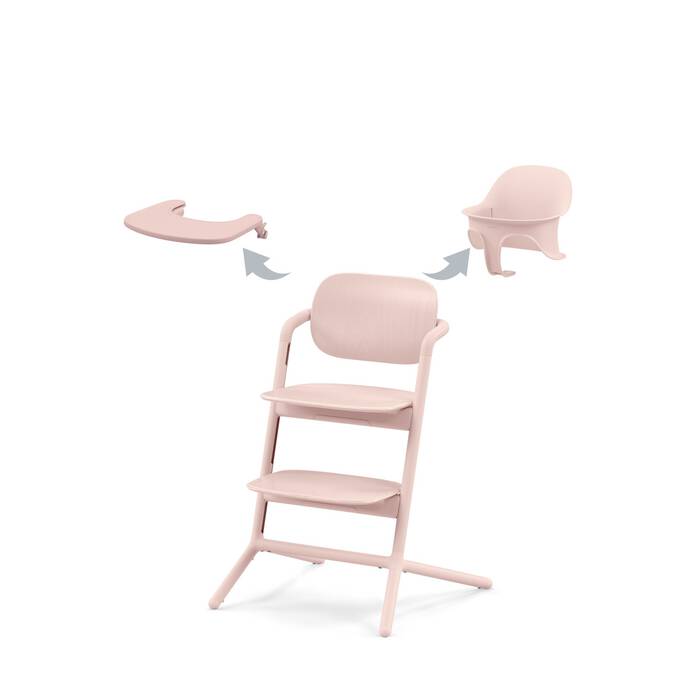 Cybex | Eetstoel Lemo 3 in 1 Pearl Pink