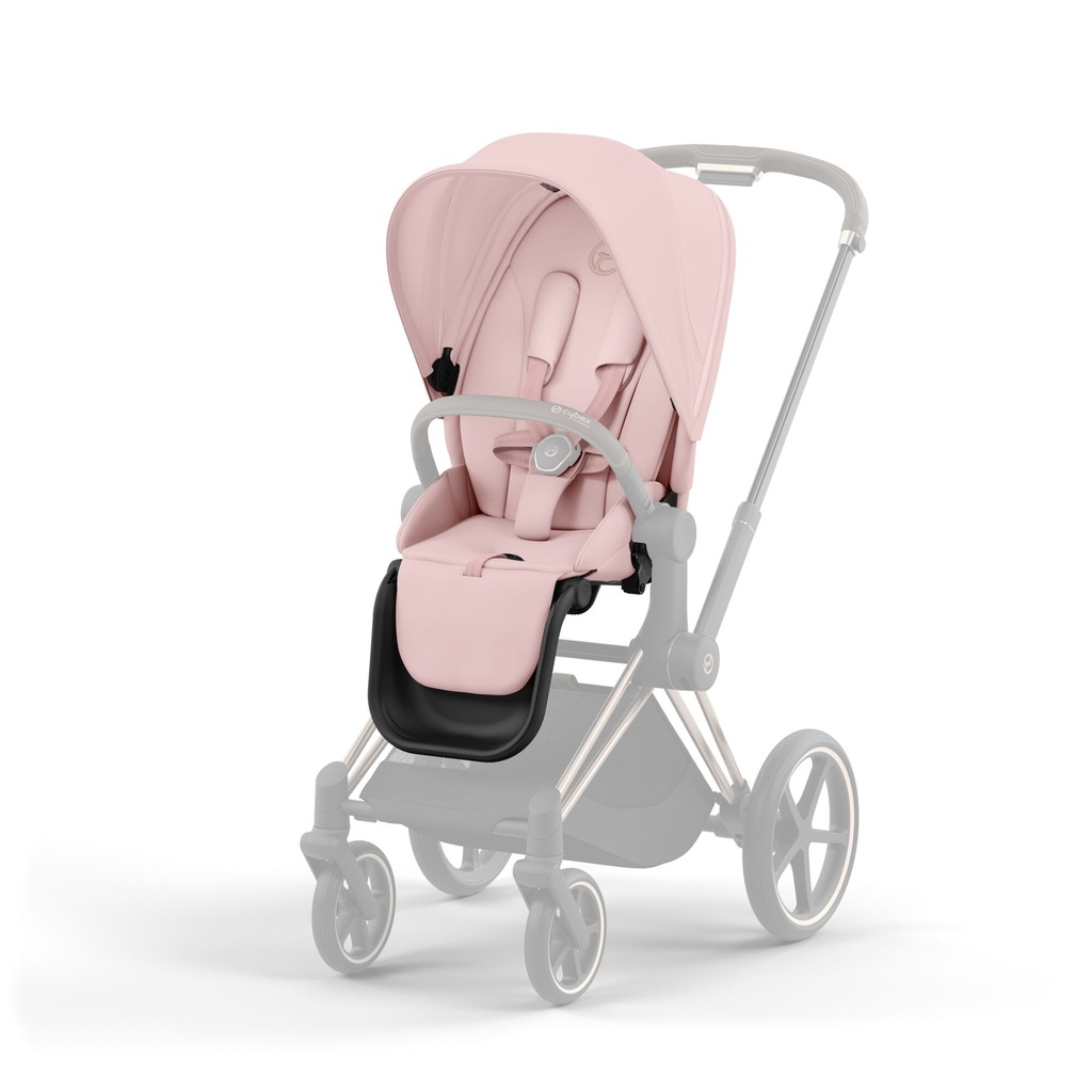 BEKLEDING INZET, 2 delig, peach pink/light pink, Seat Pack 4.0, voor Cybex Priam 4.0/e-Priam, 2023