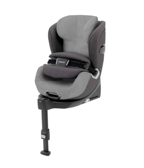 AUTOSTOEL HOES, grey, grijs, uni, bamboe, zomerhoes, vr groep 1 Cybex Anoris T i-Size, 2023