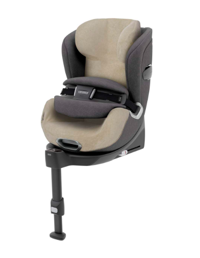 AUTOSTOEL HOES, beige, ecru, uni, bamboe, zomerhoes, vr groep 1 Cybex Anoris T i-Size