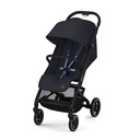 BUGGY, Beezy 2.0, dark blue-navy blue, blauw, black aluminium frame, vierwieler, 2024