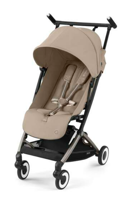 BUGGY, Libelle 2.0, almond beige-beige, bruin, taupe aluminium frame, vierwieler, 2024