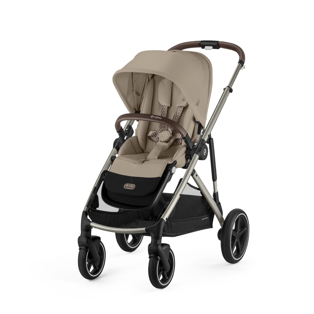 Cybex | Wandelwagen Gazelle S Almond Beige Frame Taupe Alu