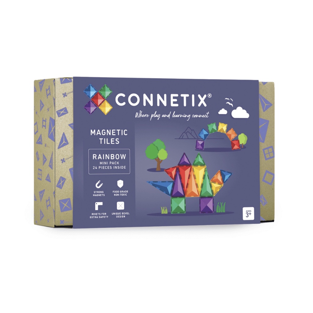 Connetix | Magnetische Blokken Mini Pack Rainbow 24pcs