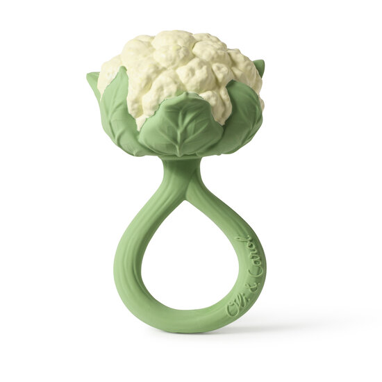 Oli&Carol | Bijtspeelgoed en Rammelaar Cauliflower Rattle Toy