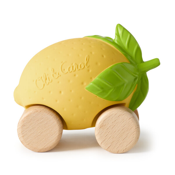 Oli&Carol | Bijtspeelgoed Lou the Lemon Car