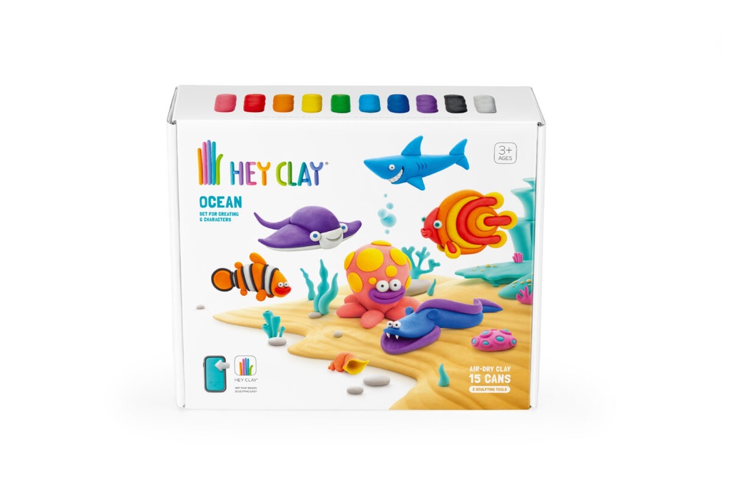 Hey Clay | Boetseerklei Ocean