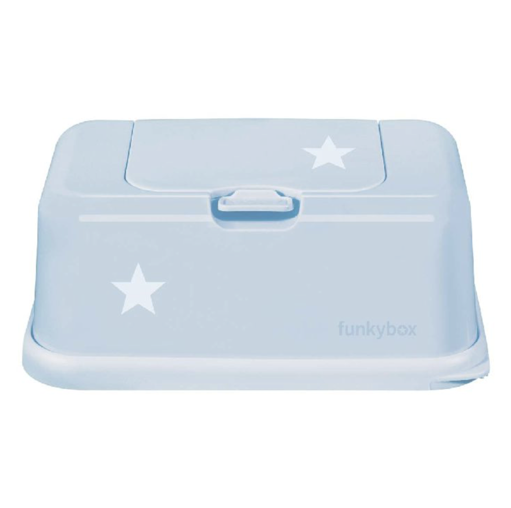 Funkybox | Box vr Vochtige Doekjes Little Star Pale Blue