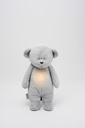 Moonie | Slaapknuffel The Humming Friend Bear silver 