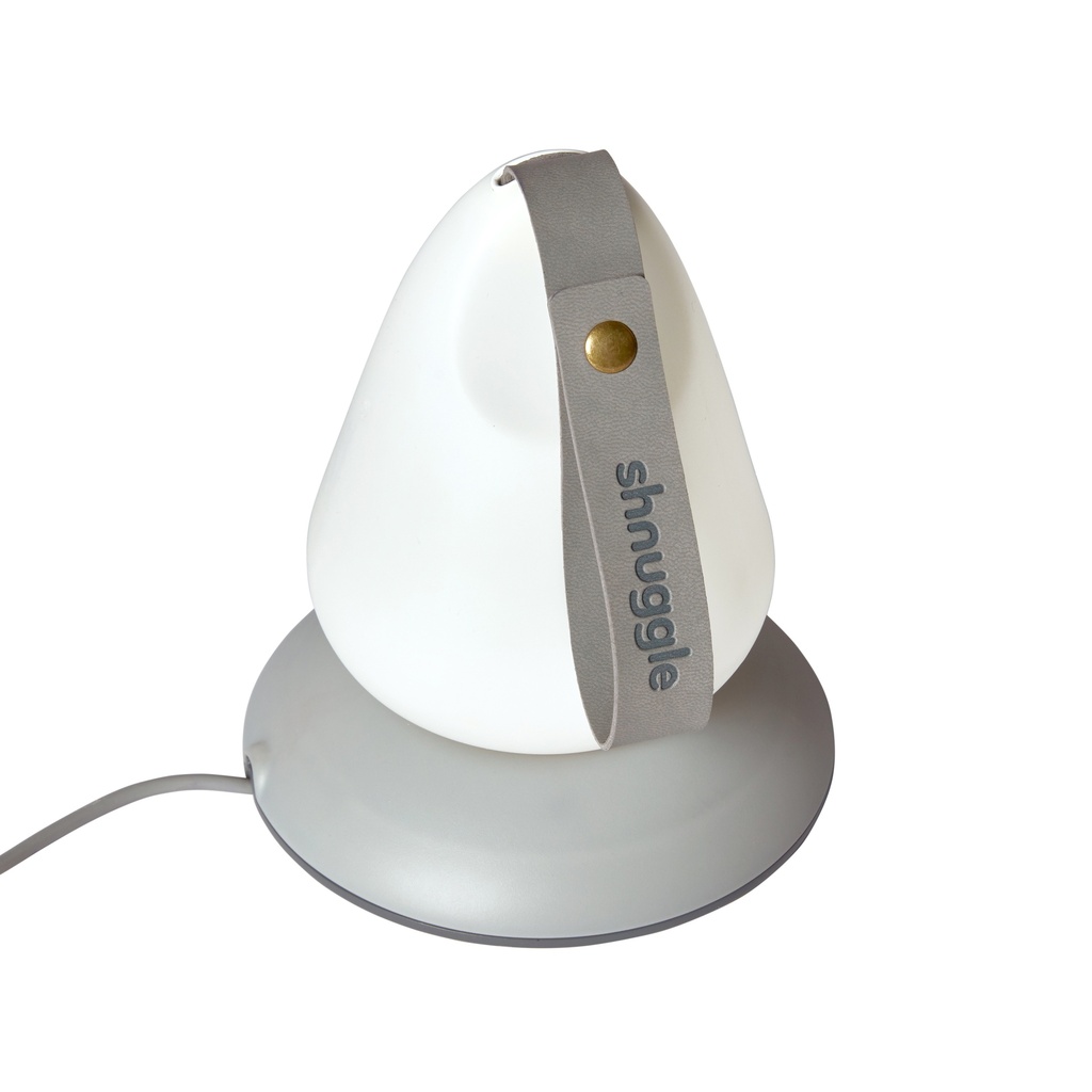 Shnuggle | Nachtlamp draadloos Moonlight Nightlight grijs/wit 