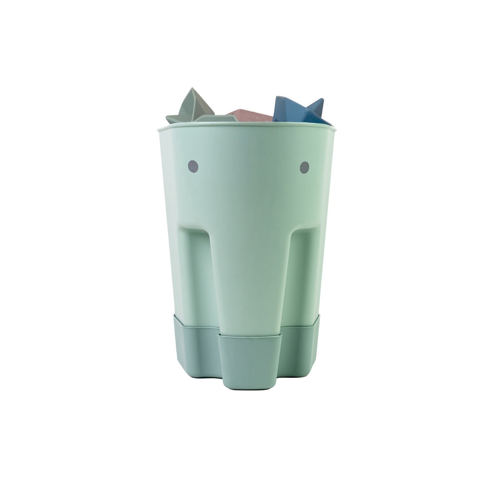 Shnuggle | Opberger voor badspeelgoed Shnuggle Ellie Bath Toy Caddy eucalyptus 