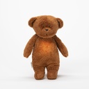 Moonie | Slaapknuffel The Humming Bear Organic caramel natur 28cm