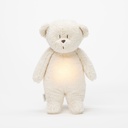 Moonie | Slaapknuffel The Humming Bear Organic polar natur 28cm